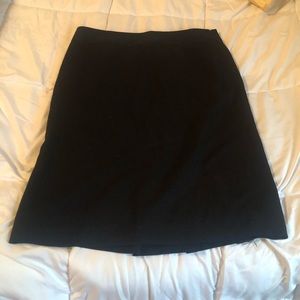 Black skirt